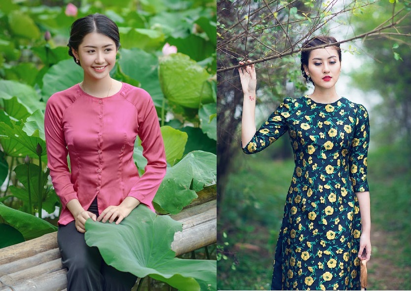 Lý thuyết cơ bản về áo bà ba và áo dài tay liền