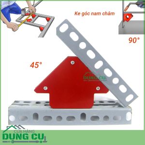 Ke góc nam châm cho thợ hàn lực hút 12Kg (45°,90°)