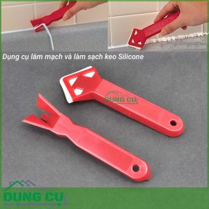 Bộ 2 dụng cụ miết mạch silicone và làm sạch keo silicone