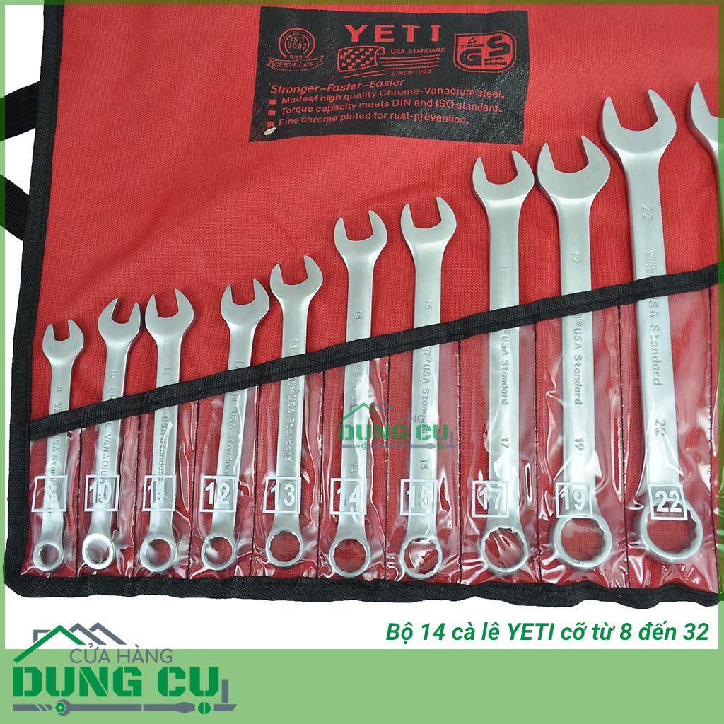 Bộ cà lê yeti 8-32