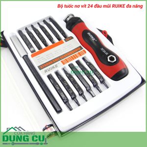 Bộ tuốc nơ vít đa năng 24 đầu RUIKE 7672A-24