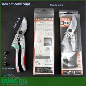 Kéo cắt cành cây SẮC VĨNH VIỄN SADA 210mm Nhật Bản