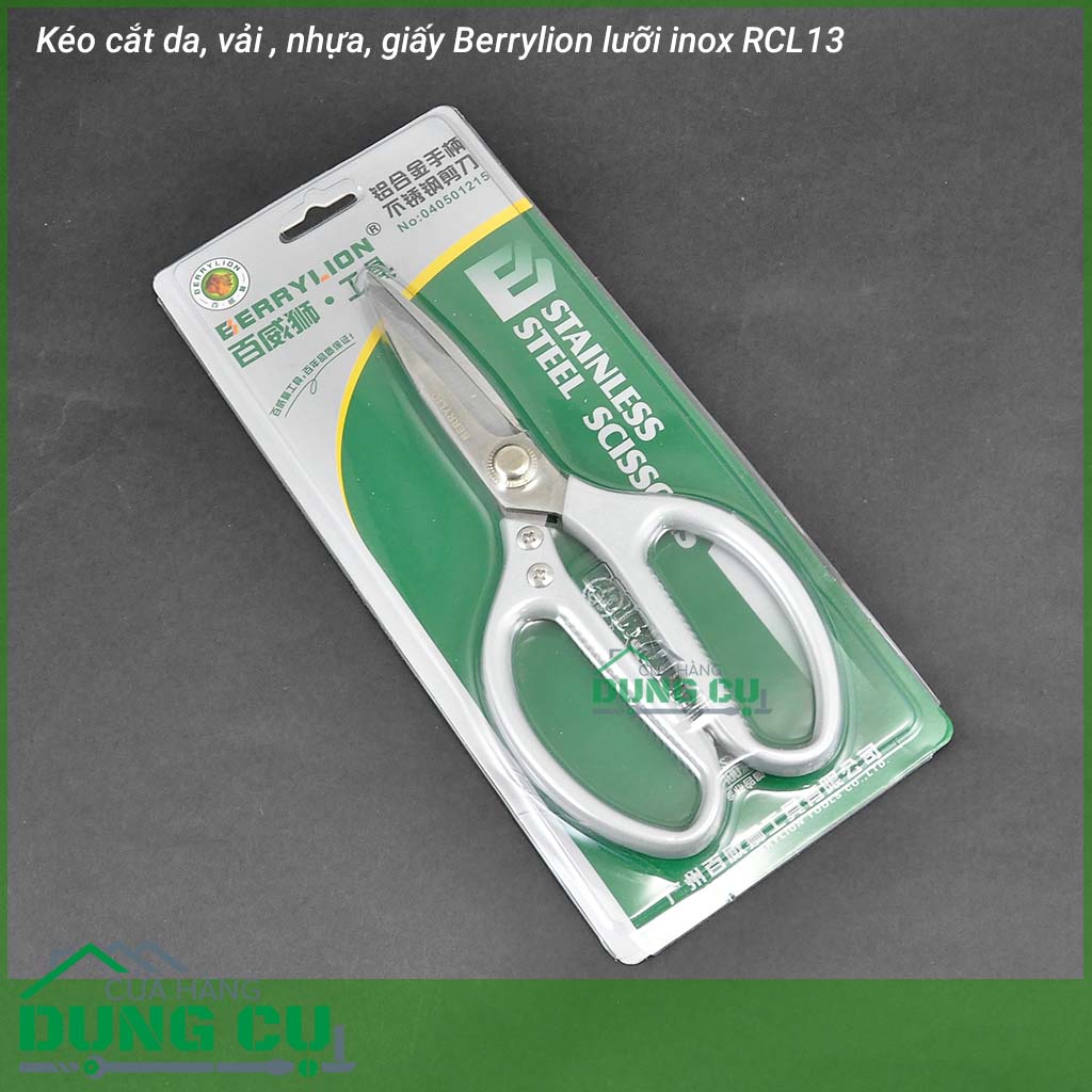 Kéo cắt da, vải, giấy Berrylion