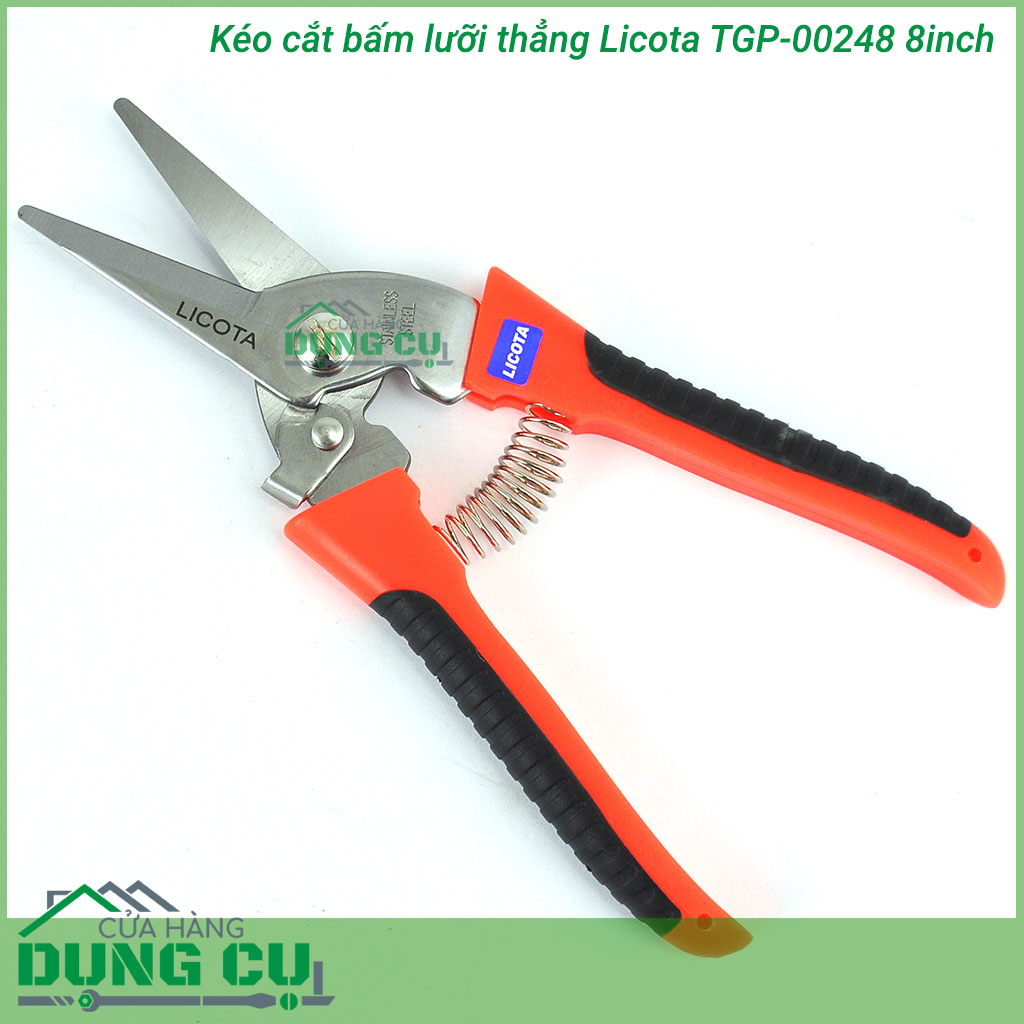 Kéo cắt tỉa và bấm Licota TGP-00248 8inch