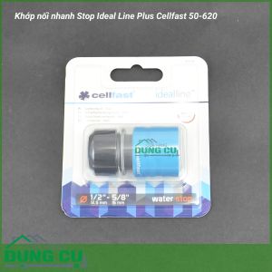 Cút nối nhanh Stop Ideal Line Plus Cellfast 50-620