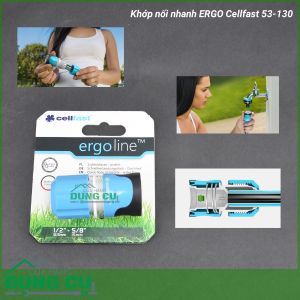 Cút nối nhanh ERGO Cellfast 53-130