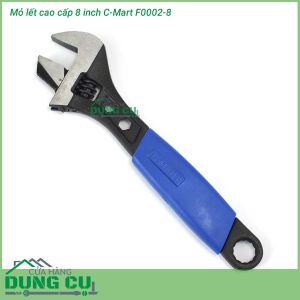 Mỏ lết cao cấp 8 inch kèm 3 vòng miệng C-Mart