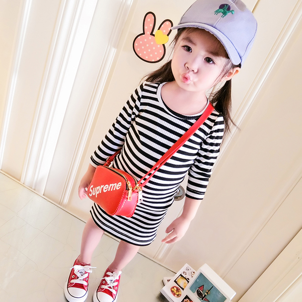 Dạy cắt may váy tay lửng dáng dài cho bé