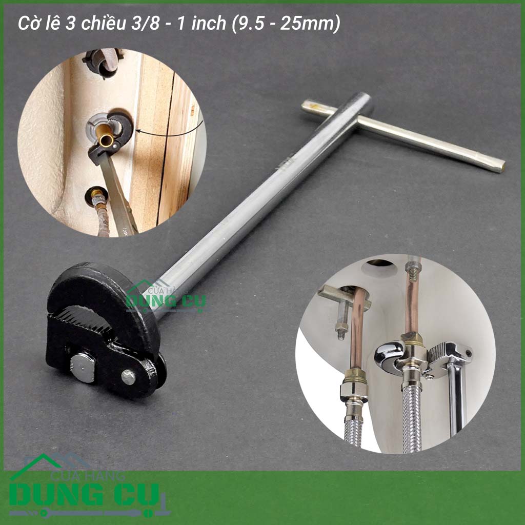 Kìm nước 3 chiều