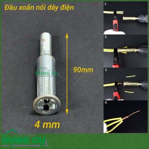 Đầu xoắn nối dây điện 5 lỗ 4mm