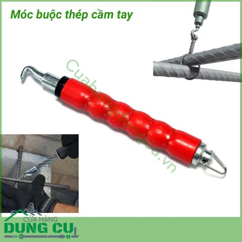 Móc buộc thép – xoắn thép ngắn
