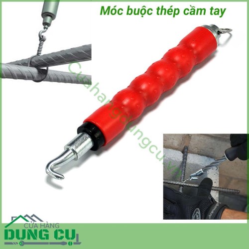 Móc buộc thép – xoắn thép ngắn