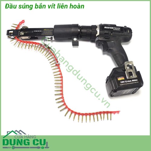 Đầu chuyển đổi máy khoan thành súng bắn vít liên