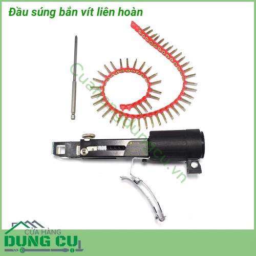 Đầu chuyển đổi máy khoan thành súng bắn vít liên