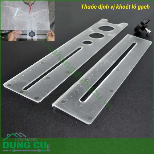 Thước định vị khoét lỗ gạch