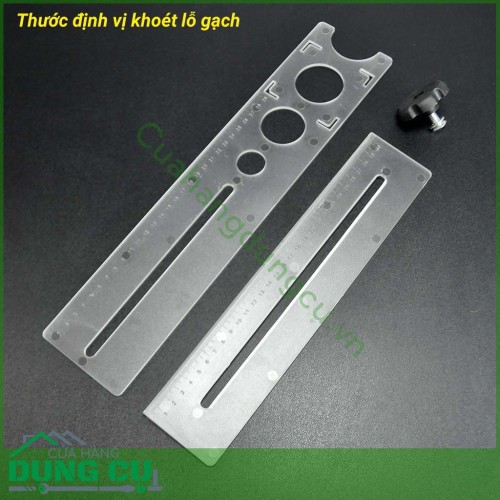 Thước định vị khoét lỗ gạch