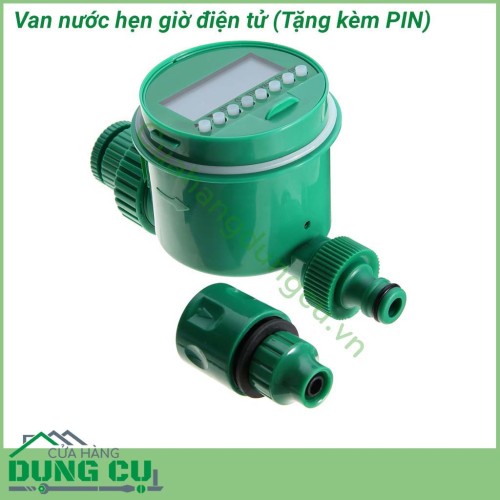 Van nước hẹn giờ điện tử