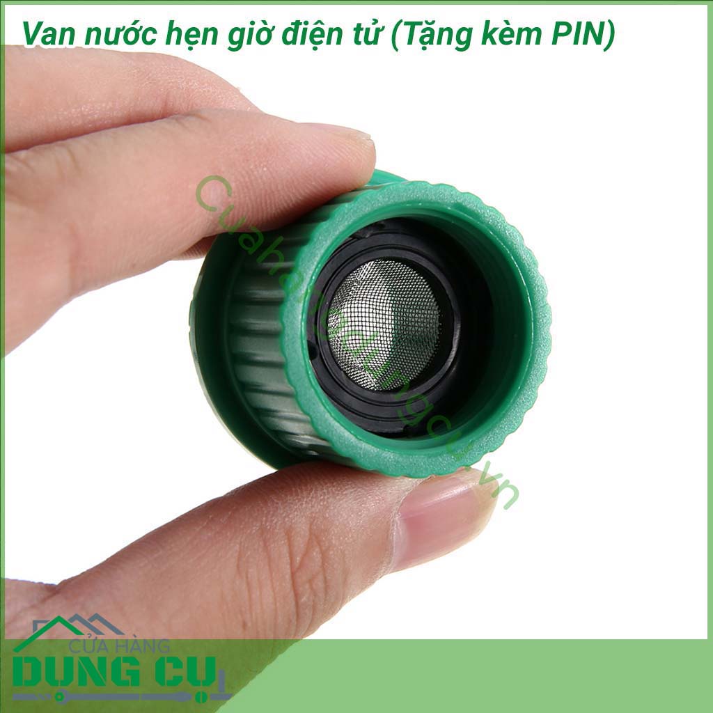 Van nước hẹn giờ điện tử