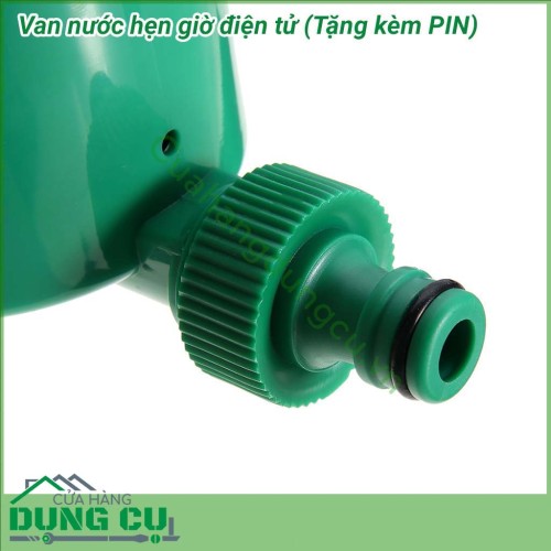 Van nước hẹn giờ điện tử