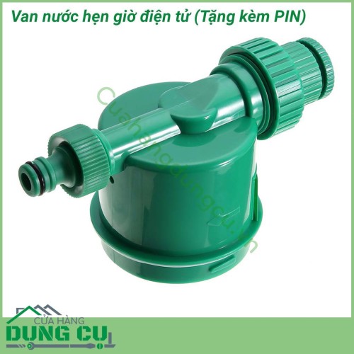 Van nước hẹn giờ điện tử