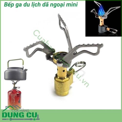 Bếp ga du lịch dã ngoại mini