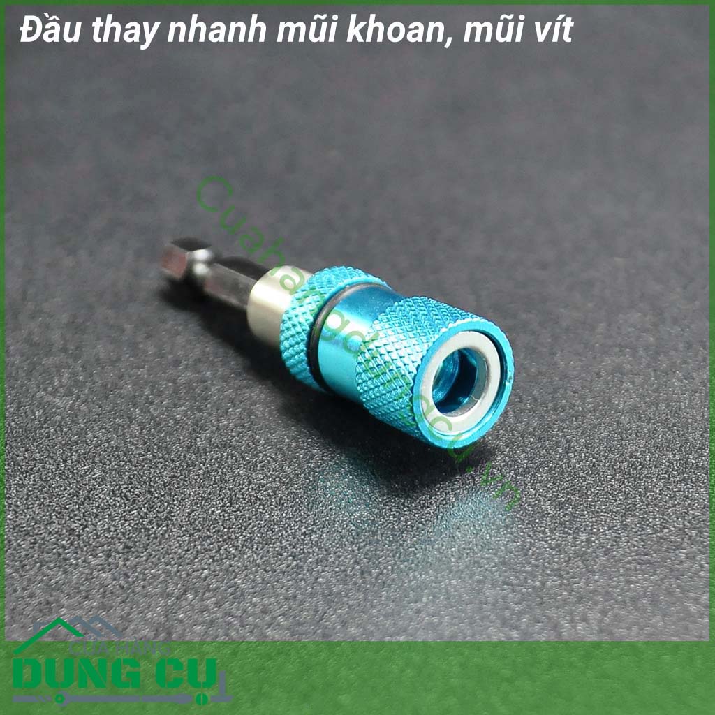 Đầu thay nhanh mũi khoan, mũi vít chuôi lục