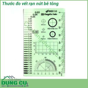 Thước đo vết rạn nứt Niigata Seiki NHẬT