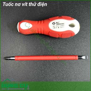 Tuốc nơ vít thử điện 2 đầu 1000V