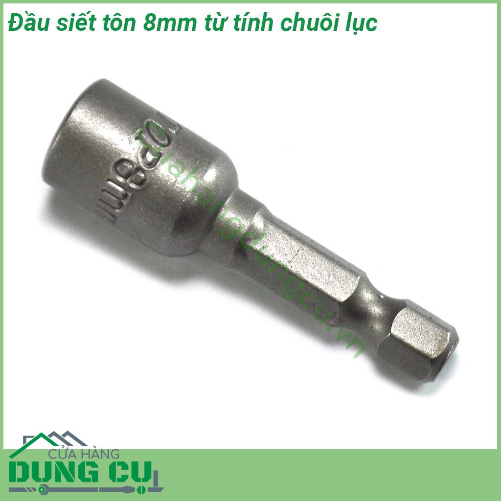 Bộ 10 đầu xiết tôn Top 8mm ngắn 45mm