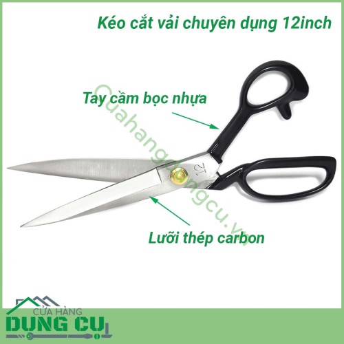 Kéo cắt vải chuyên nghiệp 12 inch