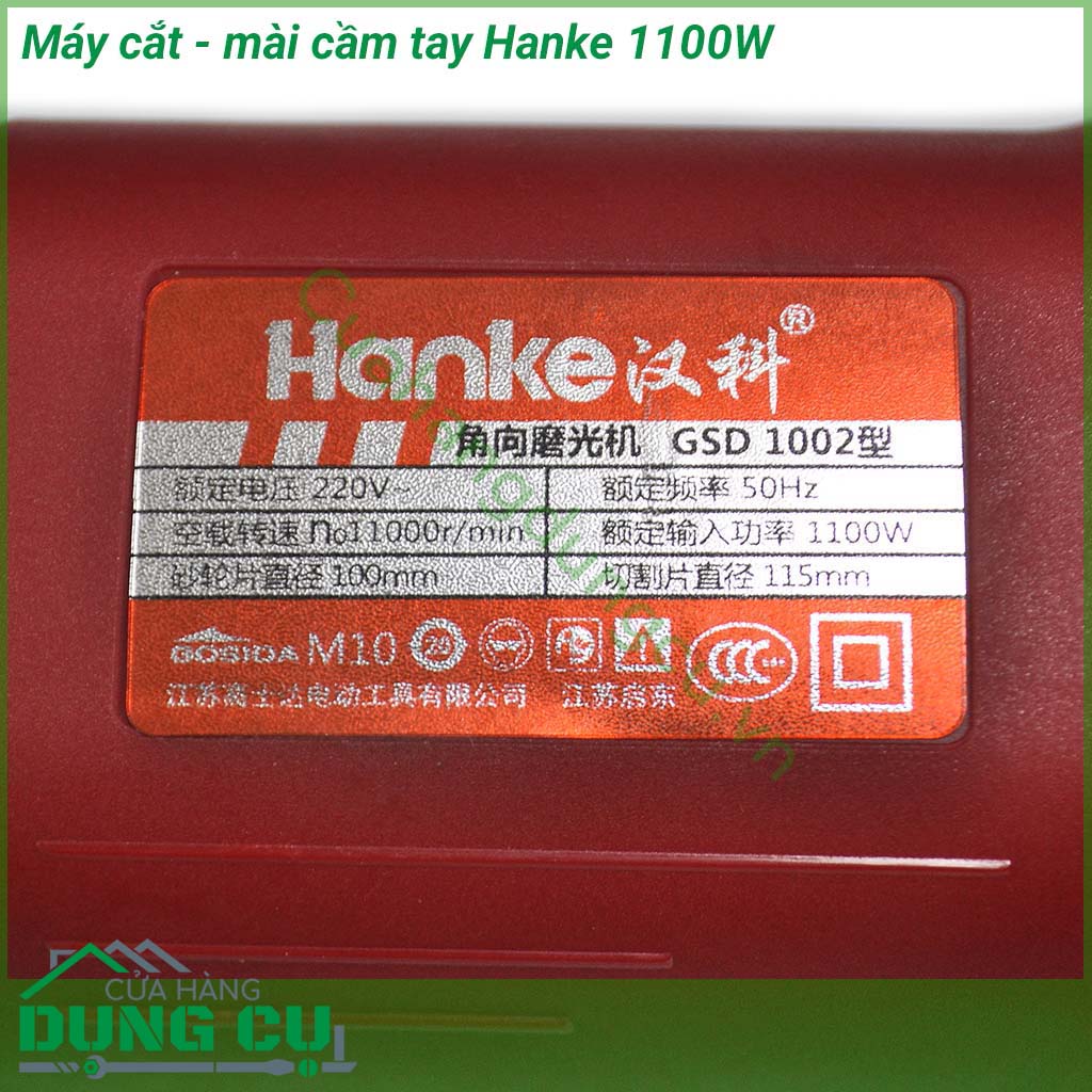 Máy cắt – mài cầm tay Hanke