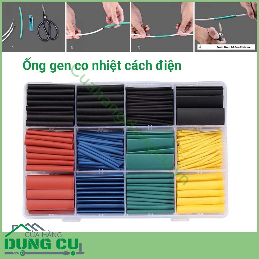 Ống gen co nhiệt cách điện