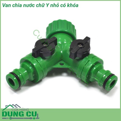 Van chia nước chữ Y có khóa