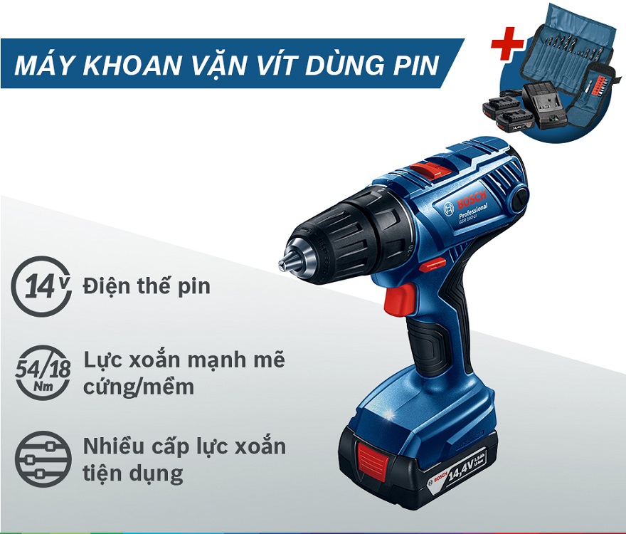 Cách sử dụng và bảo quản máy khoan bắt vít dùng pin bền nhất