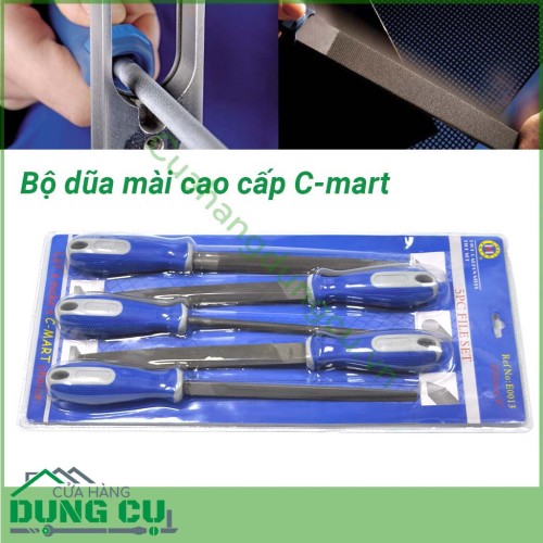 Bộ dũa mài cao cấp C-mart