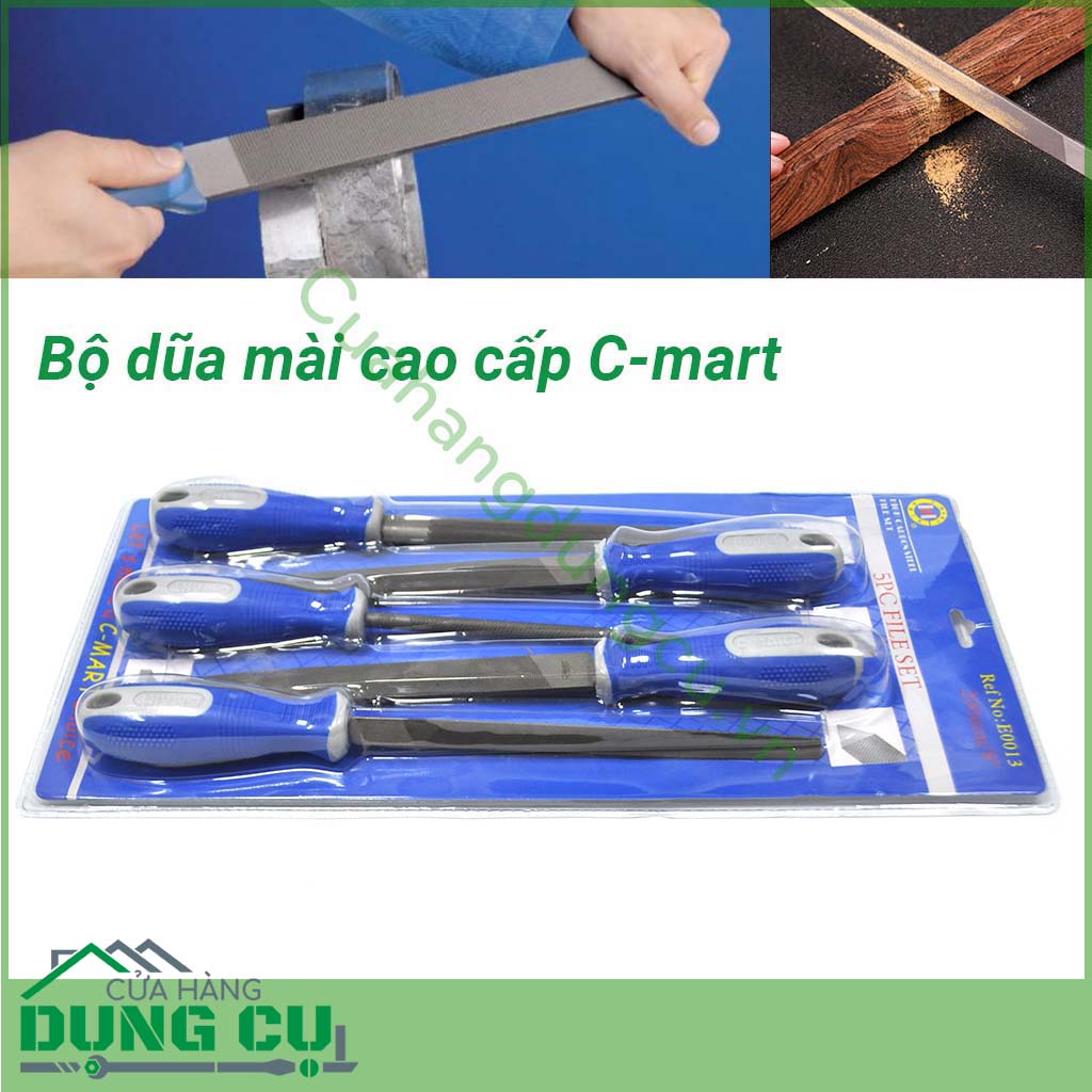 Bộ dũa mài cao cấp C-mart