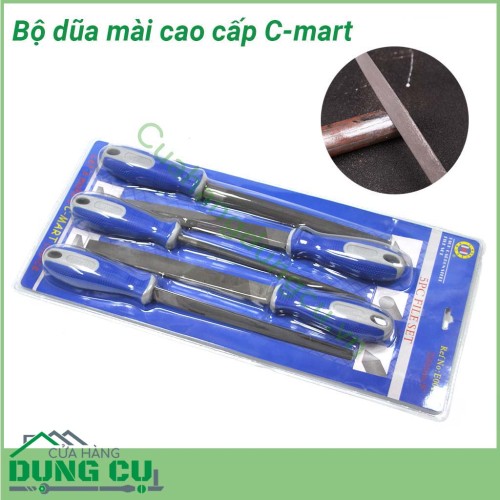 Bộ dũa mài cao cấp C-mart