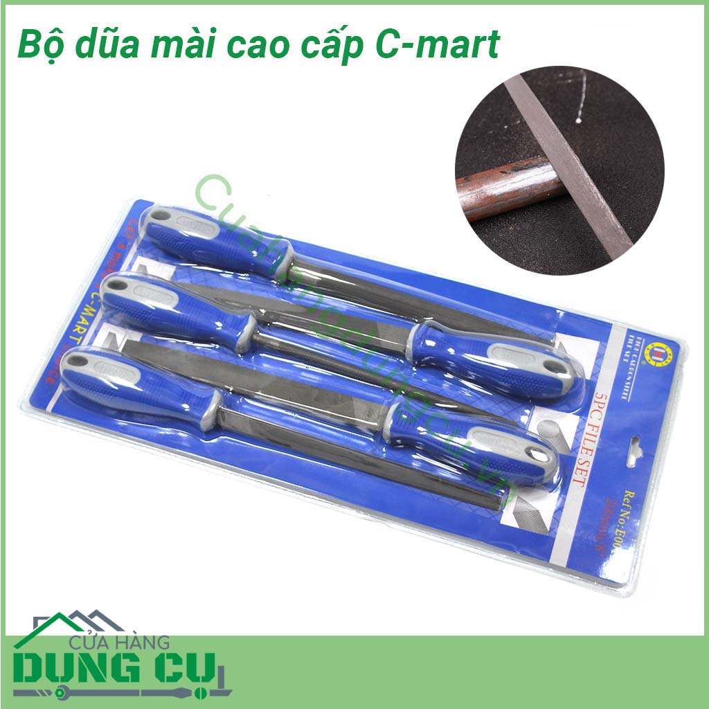 Bộ dũa mài cao cấp C-mart