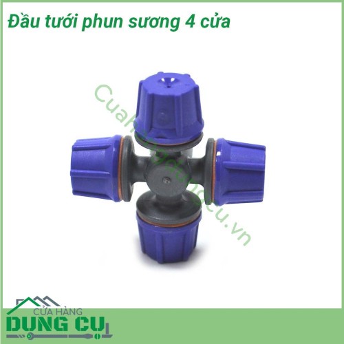 Đầu tưới phun sương 4 cửa