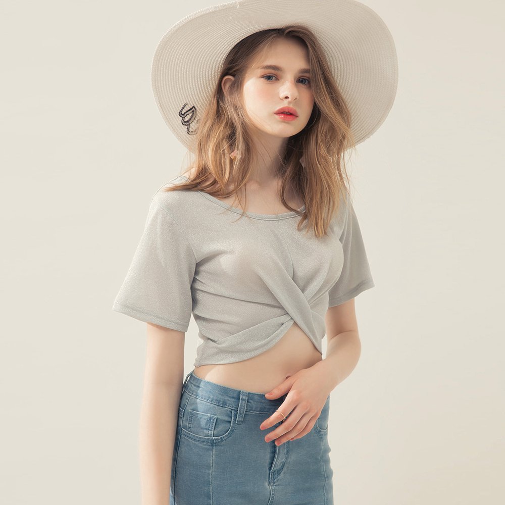 Cách cắt may Áo Croptop chéo eo đẹp sang chảnh