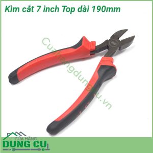 Kìm cắt 7inch cán đỏ đen TOP-DIA-7 (190mm)