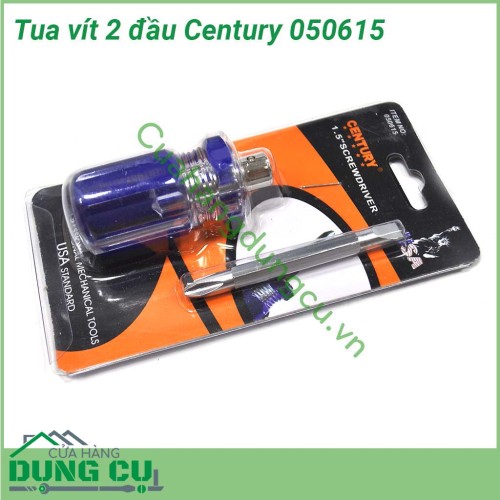 Tua vít 2 đầu Century 050615