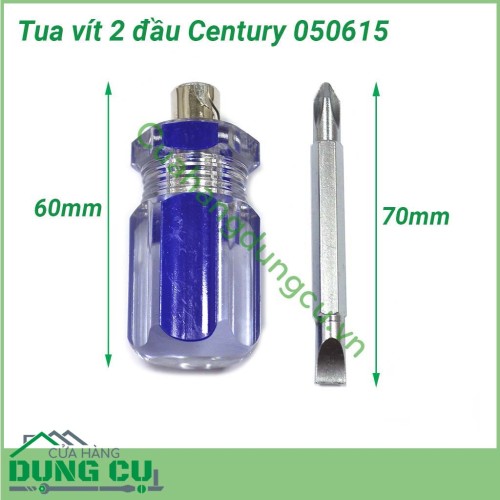 Tuốc nơ vít 2 đầu Century-050615