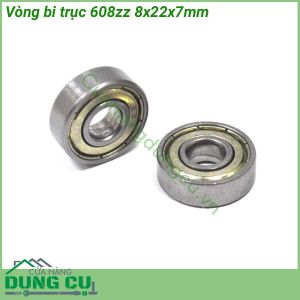 Bộ 2 vòng bi trục 608zz 8x22x7mm