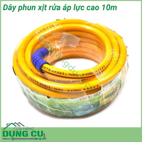 Dây phun xịt rửa áp lực cao 10m