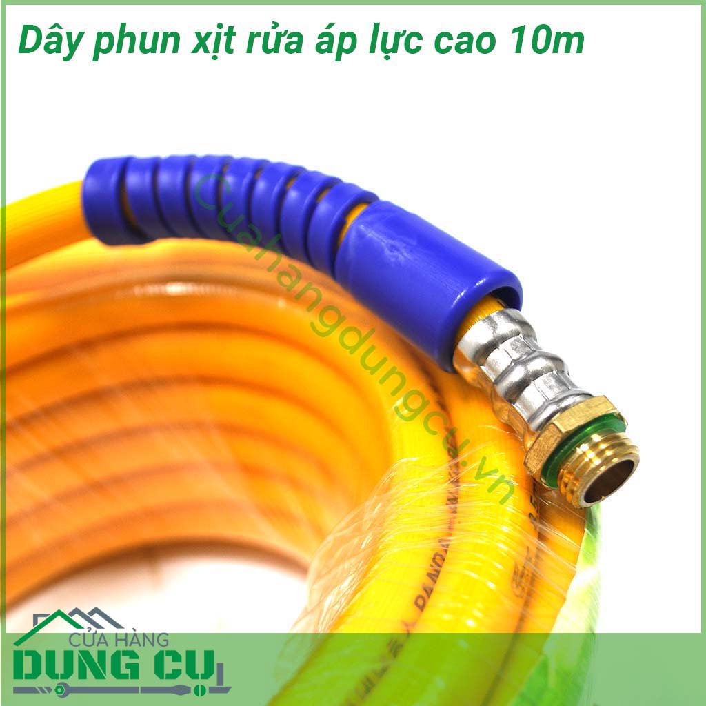 Dây phun xịt rửa áp lực cao 10m