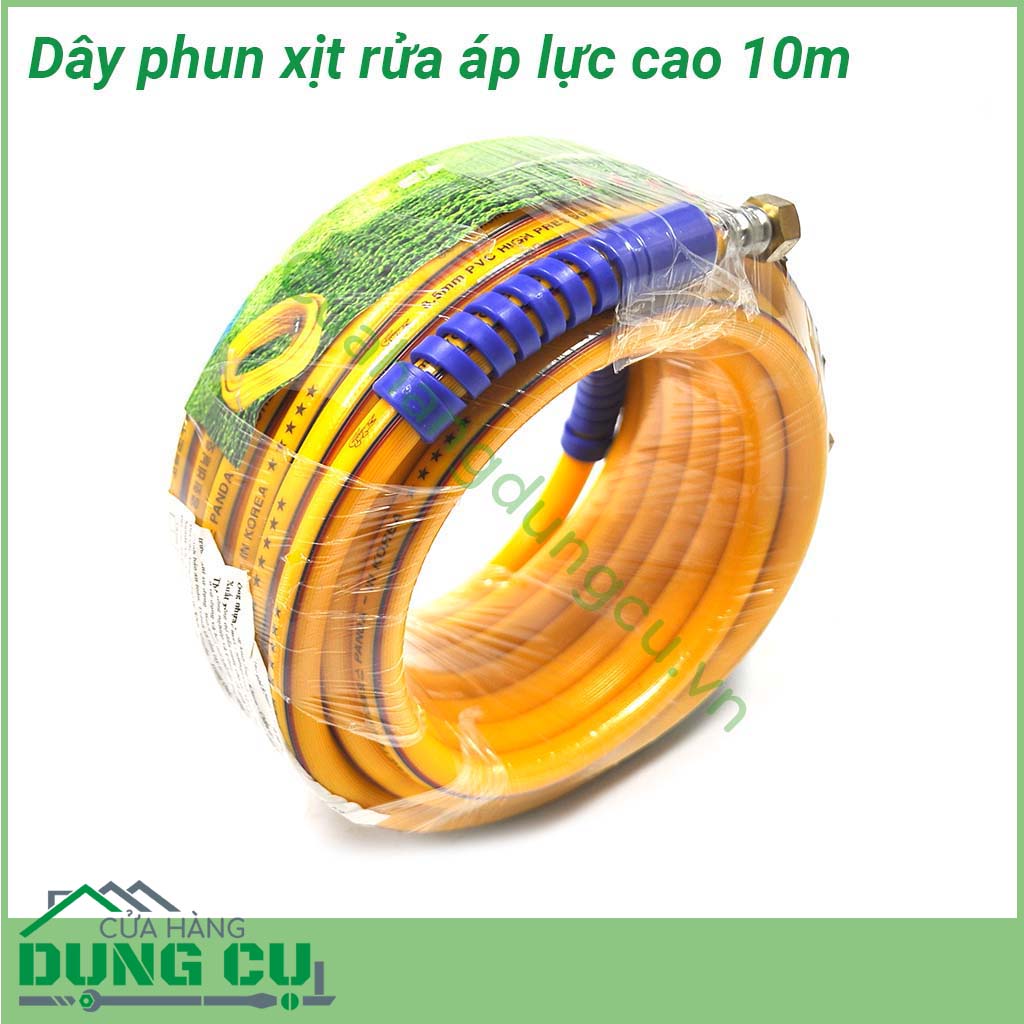 Dây phun xịt rửa áp lực cao 10m