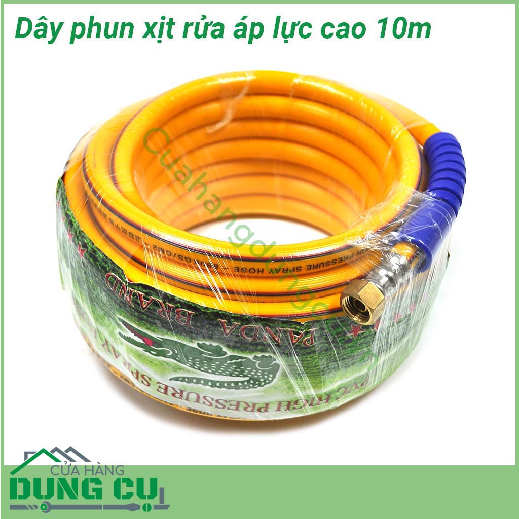 Dây phun xịt rửa áp lực cao 10m
