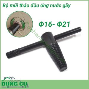 Bộ tháo ống nước gãy kèm tay quay Φ16 – Φ21