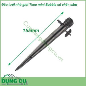 Đầu tưới nhỏ giọt Teco mini 360 ° có chân cắm